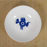 Servis Fågel Blå 6 djupa tallrikar - Bluebird six bowl