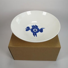 Servis Fågel Blå 6 djupa tallrikar - Bluebird six bowl