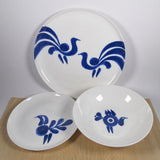Servis Fågel Blå 6-pack - Bluebird Tableware 18 pieces
